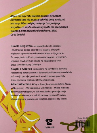Wiąż ile chcesz Albercie - Gunilla Bergstrom [KSIĄŻKA]