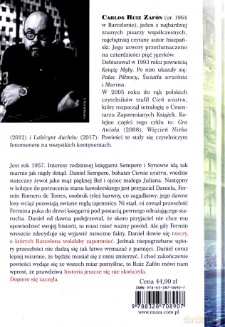 Więzień nieba - Carlos Ruiz Zafon [KSIĄŻKA]