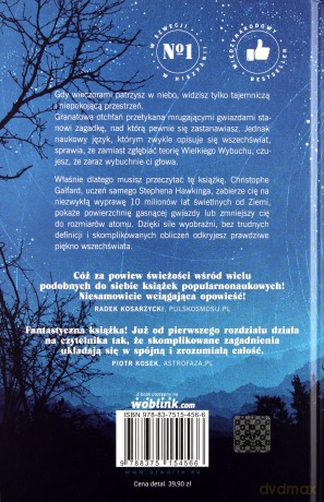 Wszechświat w twojej dłoni - Christophe Galfard [KSIĄŻKA]