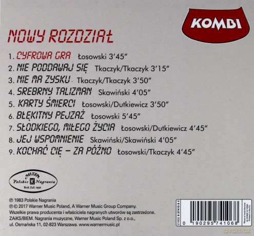 Kombi: Nowy Rozdział [CD]