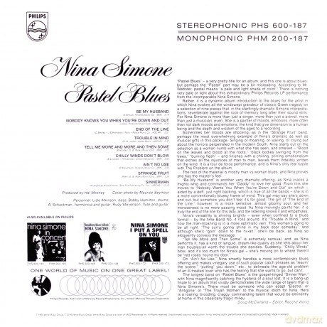 Nina Simone: Pastel Blues [Winyl]