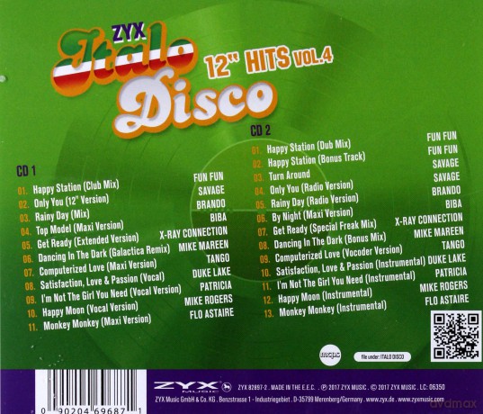 ZYX Italo Disco 12inch Hits vol. 4 (2CD)