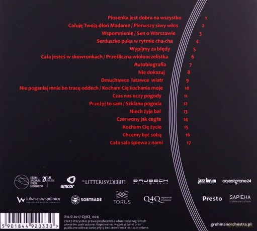 Grohman Orchestra: Klasyka Polskiej Rozrywki [CD]
