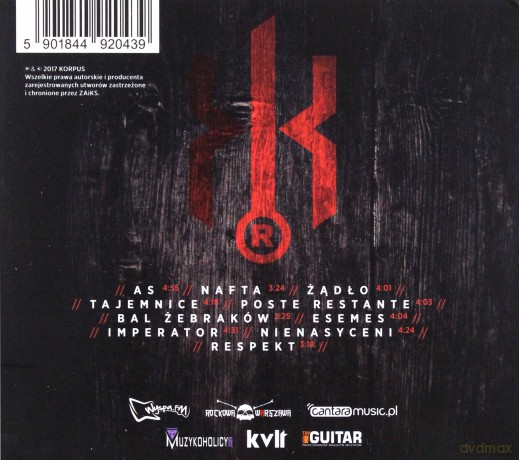 Korpus: Respekt [CD]