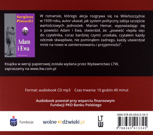 Adam i Ewa - Sergiusz Piasecki [AUDIOBOOK]