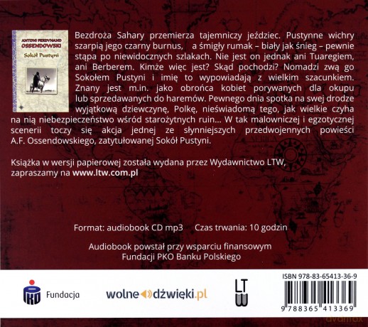 Sokół pustyni - Antoni Ferdynand Ossendowski [AUDIOBOOK]