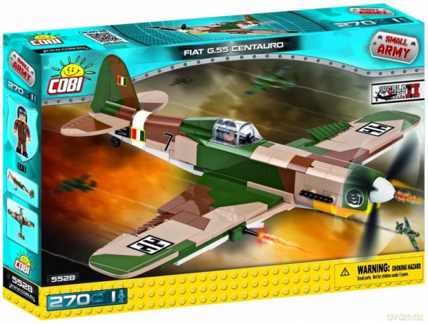 Armia Fiat G.55 Centauro myśliwiec włoski [KLOCKI]