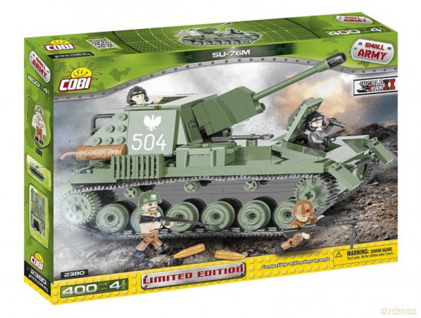 Armia SU-76M - radzieckie działo samobieżne [KLOCKI]