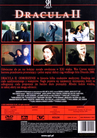 Dracula 2. Odrodzenie [DVD]