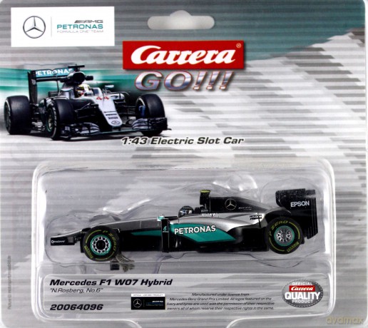 GO!!! Mercedes F1 W07 Hybrid N.Rosberg, No.6