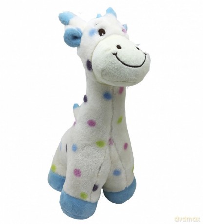 Kropeczka Żyrafa 30 cm niebieska