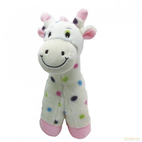 Kropeczka Żyrafa 30 cm różowa
