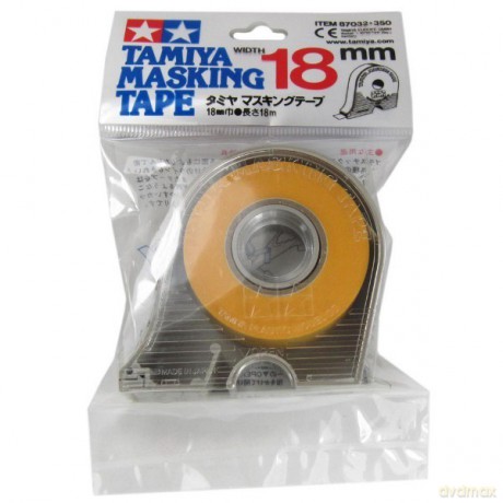 Masking Tape 18mm w/Dispenser