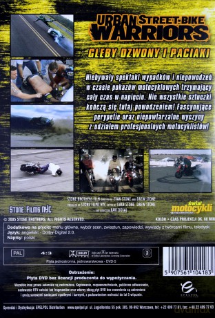 Szaleństwa motocyklowe: Gleby, dzwony i paciaki [DVD]