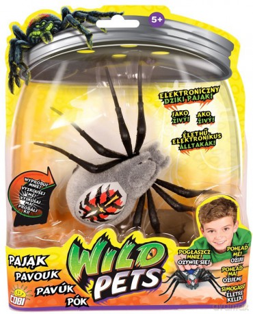 WILD PETS Interaktywny pająk, Wolfgang [FIGURKA]
