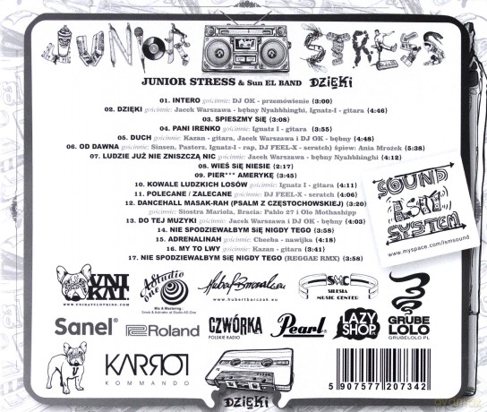 Junior Stress: Dzęki [CD]