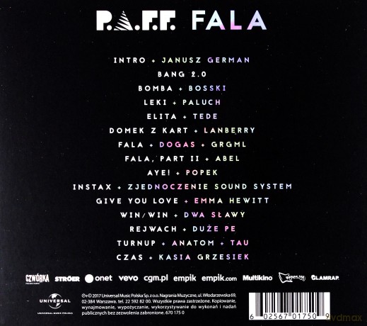 P.A.F.F: Fala (digipack) [CD]