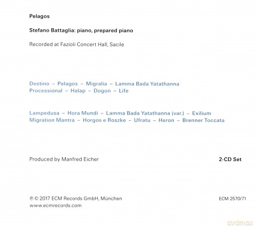 Stefano Battaglia: Pelagos [2CD]