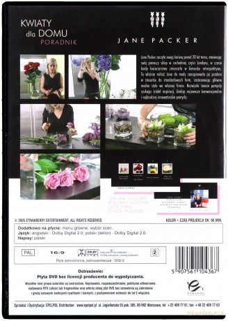 Kwiaty dla domu: poradnik Jane Packer [DVD]