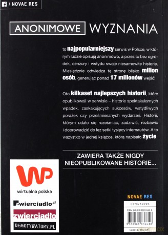 Anonimowe wyznania [KSIĄŻKA]
