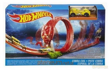 Hot Wheels Zestaw torów z potworami Kobra