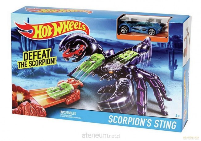 Hot Wheels Zestaw torów z potworami Skorpion