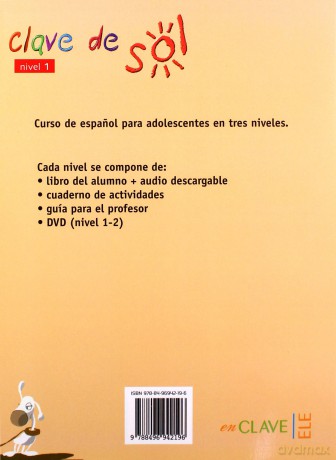 Clave de Sol 1 ćwiczenia - Monica Caso, Beatriz Rodriguez, Luz Valencia [KSIĄŻKA]