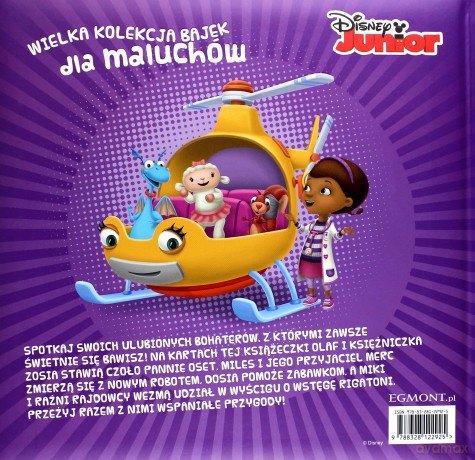 Disney Junior. Wielka kolekcja bajek [KSIĄŻKA]