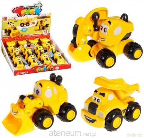 Auto ciężarowe 10 cm mix