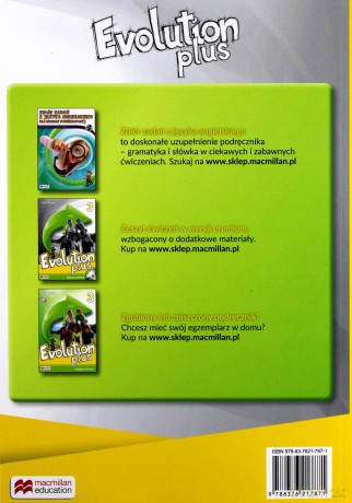 Evolution plus 3 Zeszyt do języka angielskiego [KSIĄŻKA]