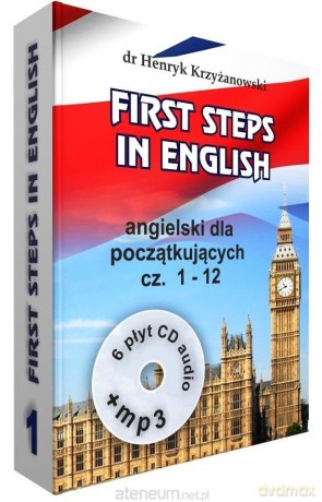 First steps in English cz. 1 (1-12) - dr Henryk Krzyżanowski [KSIĄŻKA]