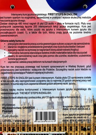 First steps in English cz. 2 (13-24) - dr Henryk Krzyżanowski [KSIĄŻKA]