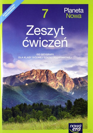 Geografia Szkoła podstawowa 7 Planeta Nowa ćwiczenie [KSIĄŻKA]