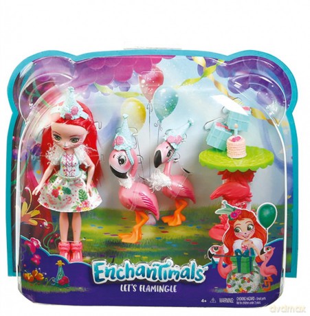 Enchantimals Flamingowe figle
