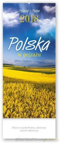 Kalendarz trójdzielny 2018 - PL w pejzażu [KALENDARZ]