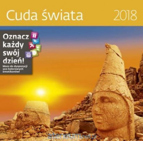 Kalendarz 2018 30x30 Cuda Świata [KALENDARZ]