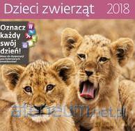 Kalendarz 2018 30x30 Dzieci Zwierząt [KALENDARZ]
