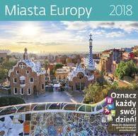Kalendarz 2018 30x30 Miasta Europy [KALENDARZ]