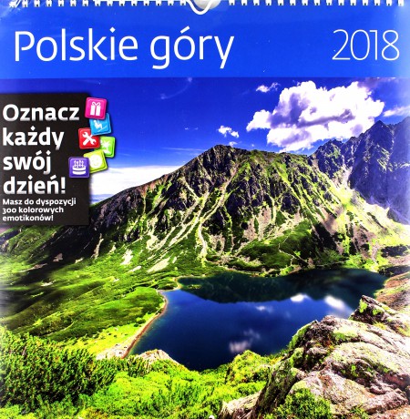 Kalendarz 2018 30x30 Polskie Góry [KALENDARZ]