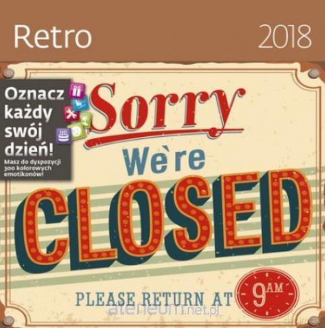 Kalendarz 2018 30x30 Retro [KALENDARZ]