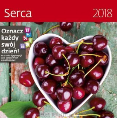Kalendarz 2018 30x30 Serca [KALENDARZ]