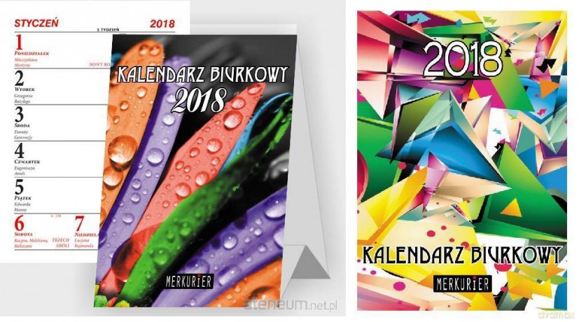 Kalendarz 2023 Biurkowy B1 Merkurier MIX [KALENDARZ]