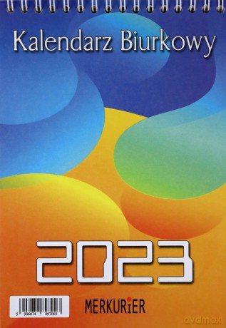 Kalendarz 2023 Biurkowy B1 Merkurier MIX [KALENDARZ]
