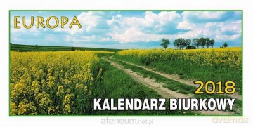 Kalendarz 2023 Biurkowy B4 Europa [KALENDARZ]
