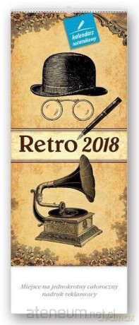 Kalendarz notatnikowy 2018 - Retro WN4 [KALENDARZ]