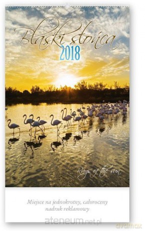 Kalendarz reklamowy 2018 - Blaski słońca RW19 [KALENDARZ]