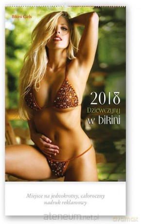 Kalendarz reklamowy 2018 - Dziewczyny bikini RW34 [KALENDARZ]
