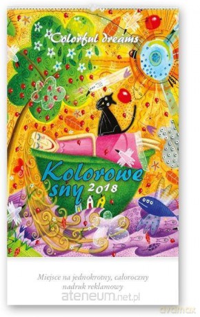 Kalendarz reklamowy 2018 - Kolorowe sny RW13 [KALENDARZ]