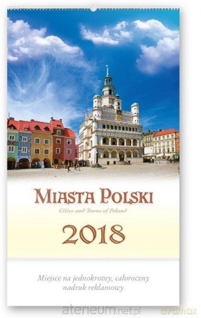 Kalendarz reklamowy 2018 - Miasta Polski RW7 [KALENDARZ]