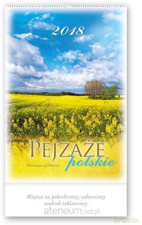 Kalendarz reklamowy 2018 - Pejzaże polskie RW1 [KALENDARZ]